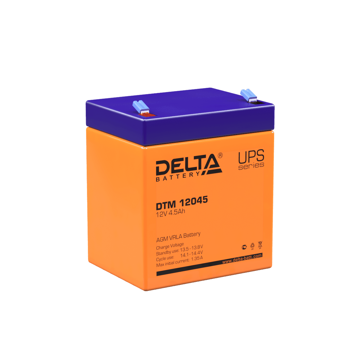 DTM 12045 Delta Аккумуляторная батарея купить по цене 1758 руб..  Самые дешёвые цены на Стационарные