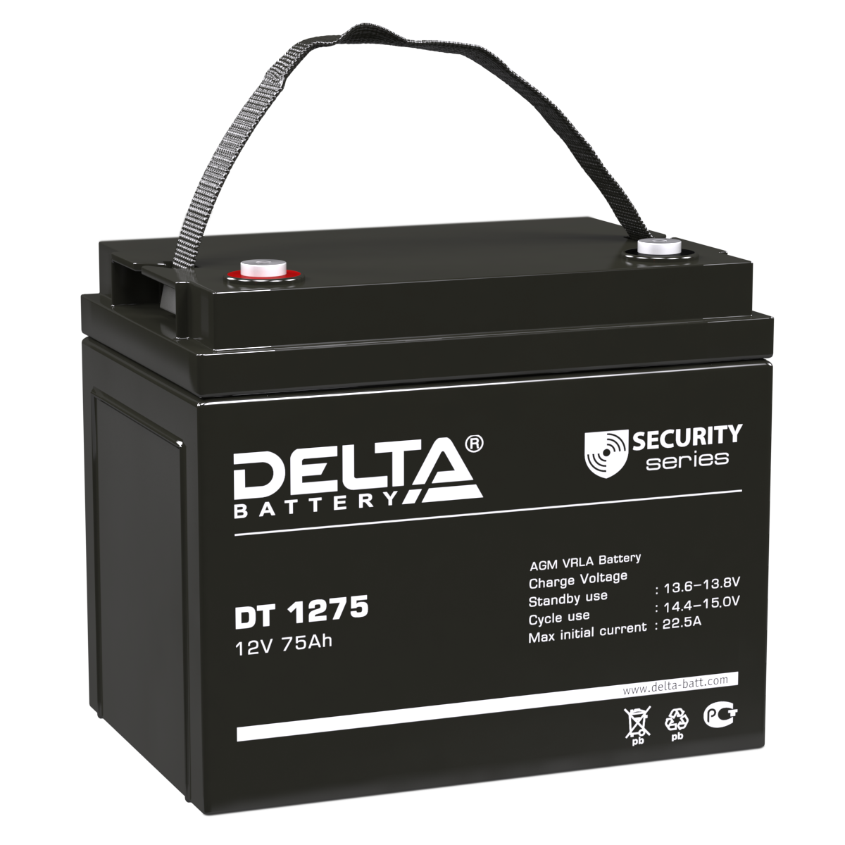 Аккумулятор Delta DT 1275 купить по цене 18893 руб..  Самые дешёвые цены на Аккумуляторы