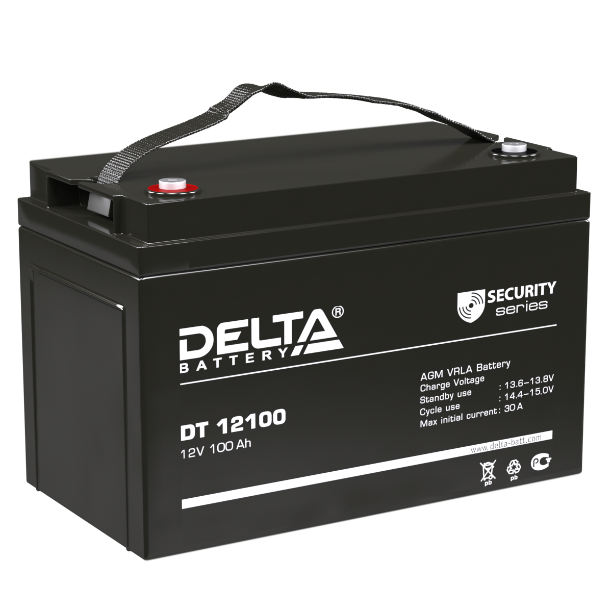 Аккумулятор Delta DT 12100 купить по цене 24666 руб..  Самые дешёвые цены на Аккумуляторы