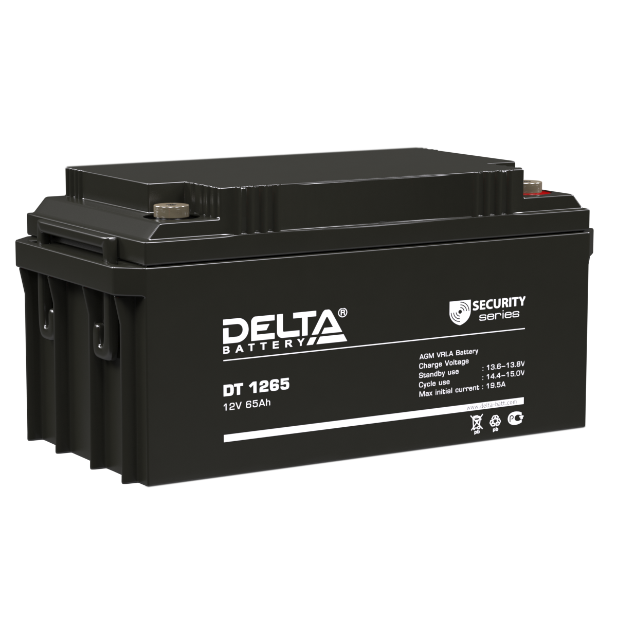 Аккумулятор Delta DT 1265 купить по цене 18684 руб..  Самые дешёвые цены на Аккумуляторы