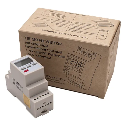 Терморегулятор Spyheat AST-157-D на дин-рейку непрограммируемый -45 до +115°C
