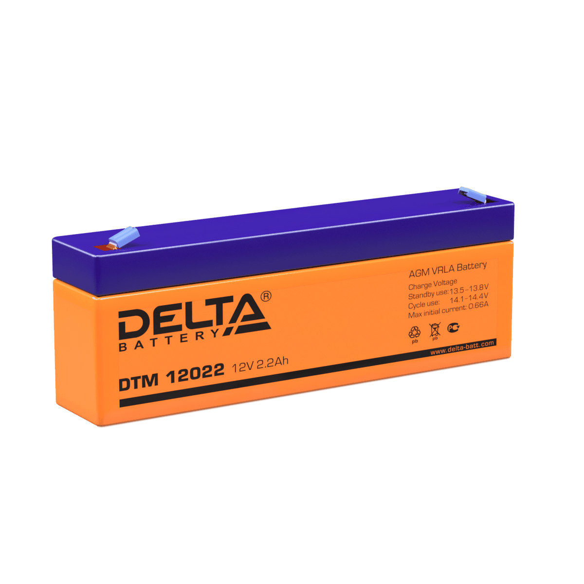 DTM 12022 Delta Аккумуляторная батарея купить по цене 1336 руб..  Самые дешёвые цены на Стационарные