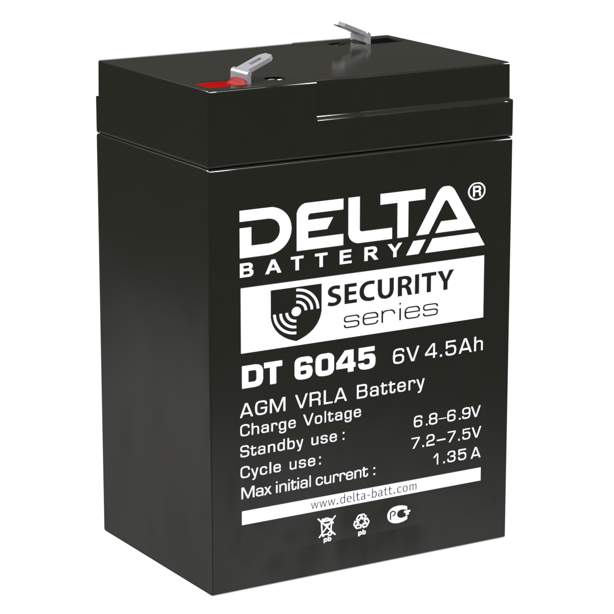 DT 6045 Delta Аккумуляторная батарея купить по цене 778 руб..  Самые дешёвые цены на Стационарные
