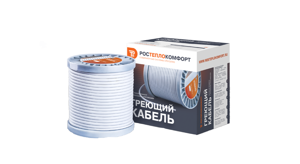 Кабель нагревательный РТК-10-ф-220В (секции 0,5м, 10Вт/м, 220В, 48°С, силикон, IP67) купить по цене 855 руб..  Самые дешёвые цены на Обогрев кабельный / ленточный