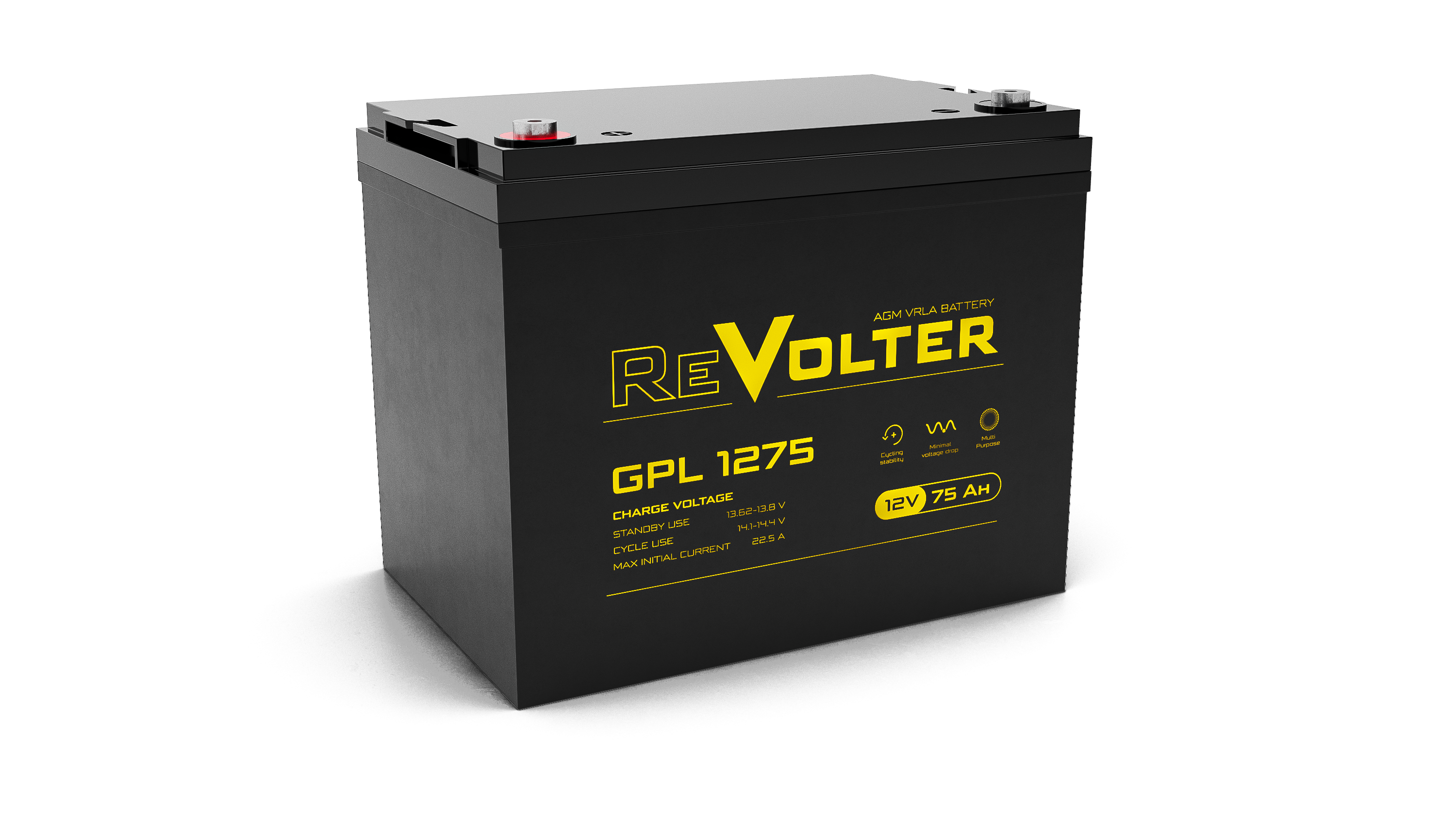 Revolter GPL 1275 Аккумуляторная батарея купить по цене 17730 руб..  Самые дешёвые цены на GPL