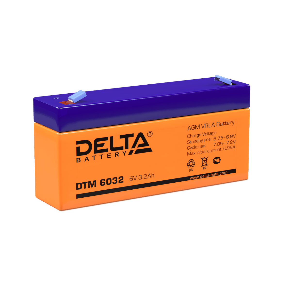 DTM 6032 Delta Аккумуляторная батарея купить по цене 958 руб..  Самые дешёвые цены на Стационарные