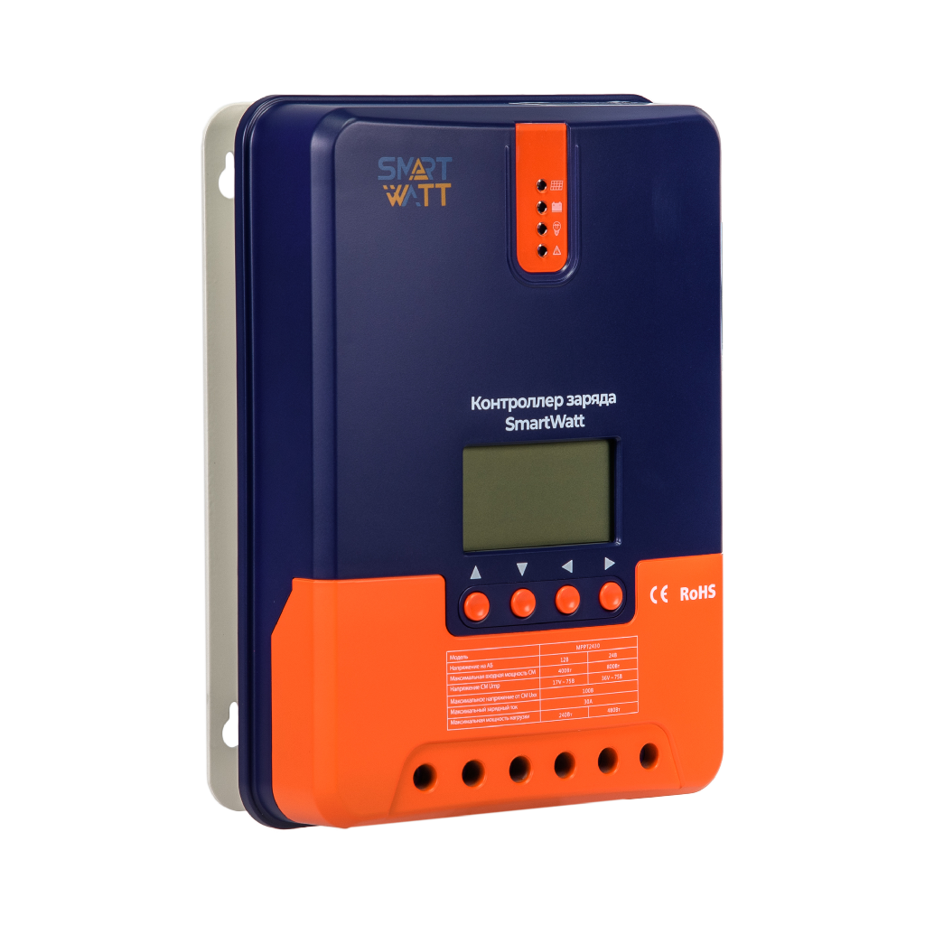 Контроллер Delta SMARTWATT MPPT 2430 купить по цене 11180 руб..  Самые дешёвые цены на Контроллеры заряда