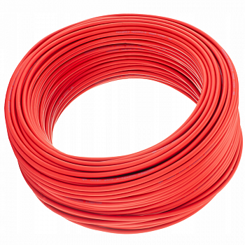 Кабель для СЭС PV-1F 1x4 mm2 RED (бухта 50 метров) купить по цене 6410 руб..  Самые дешёвые цены на Комплектующие