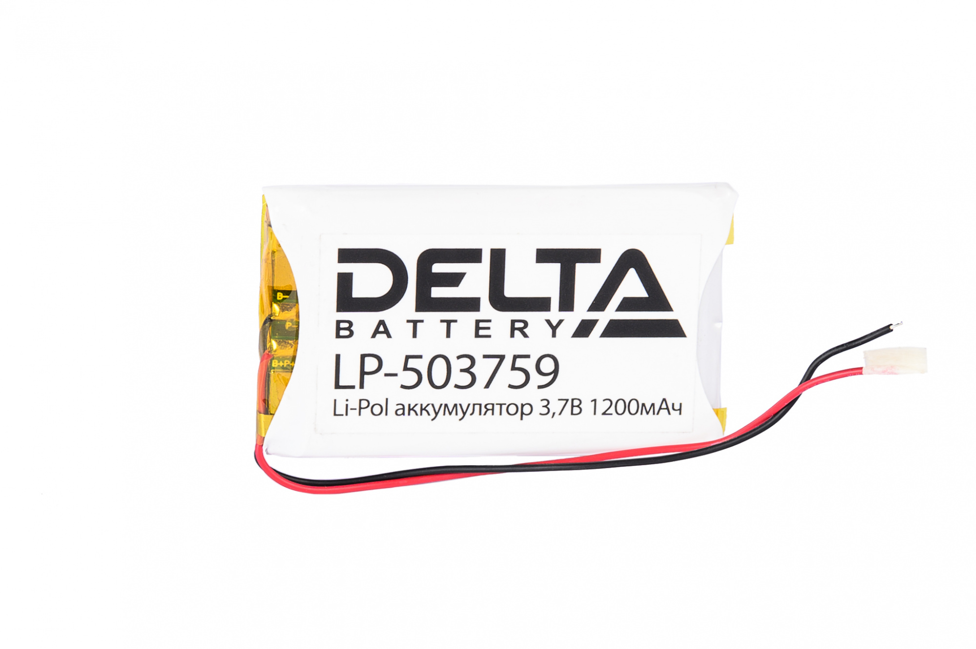 Delta LP-503759 Аккумулятор призматический (Li-Pol) 1200мАч 3.7 В купить по цене 315 руб..  Самые дешёвые цены на Для портативных устройств